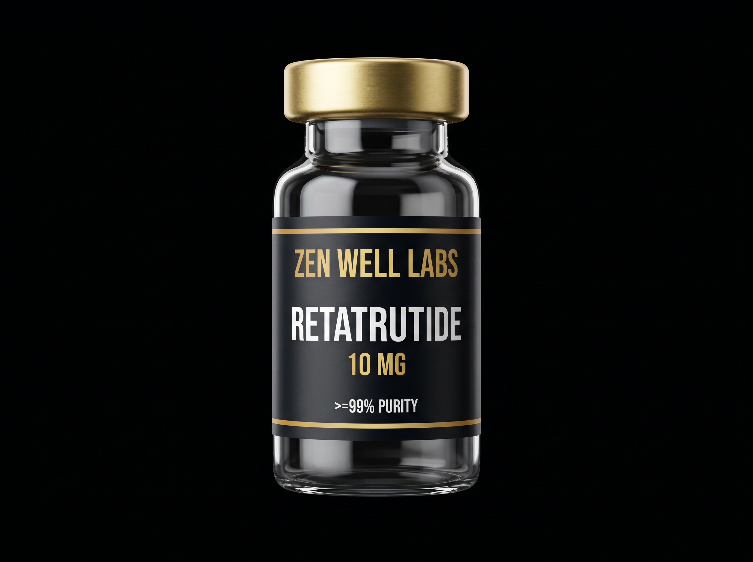 Zen Well Labs Retatrutide 10MG — premium research vial