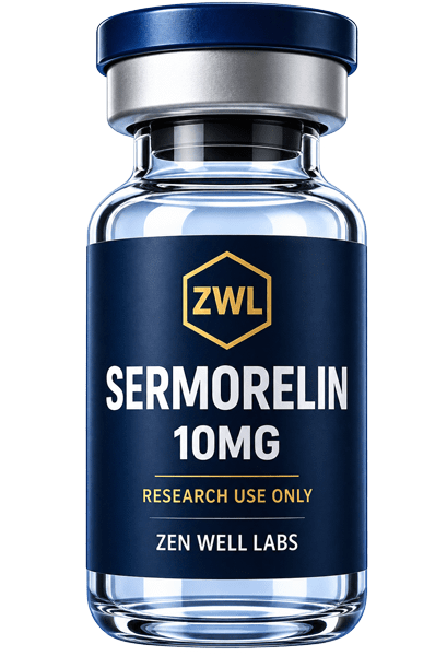 Zen Well Labs research peptide vial